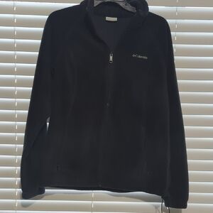 Columbia Black Full-Zip Fleece Jacket
